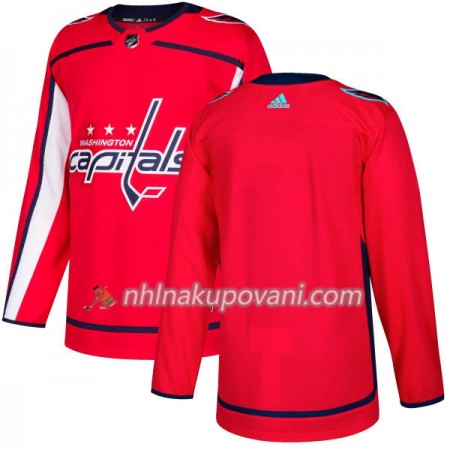 Washington Capitals Dresy Blank Červená 2017-2018 Adidas Authentic - Pánské